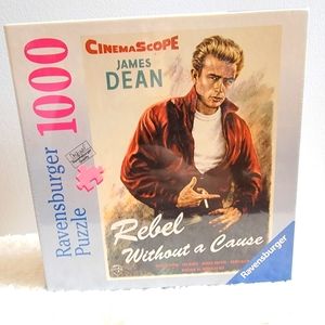 Ravensburger Jigsaw Puzzle 1000 pc James Dean Rebel Without a Cause Movie Poster